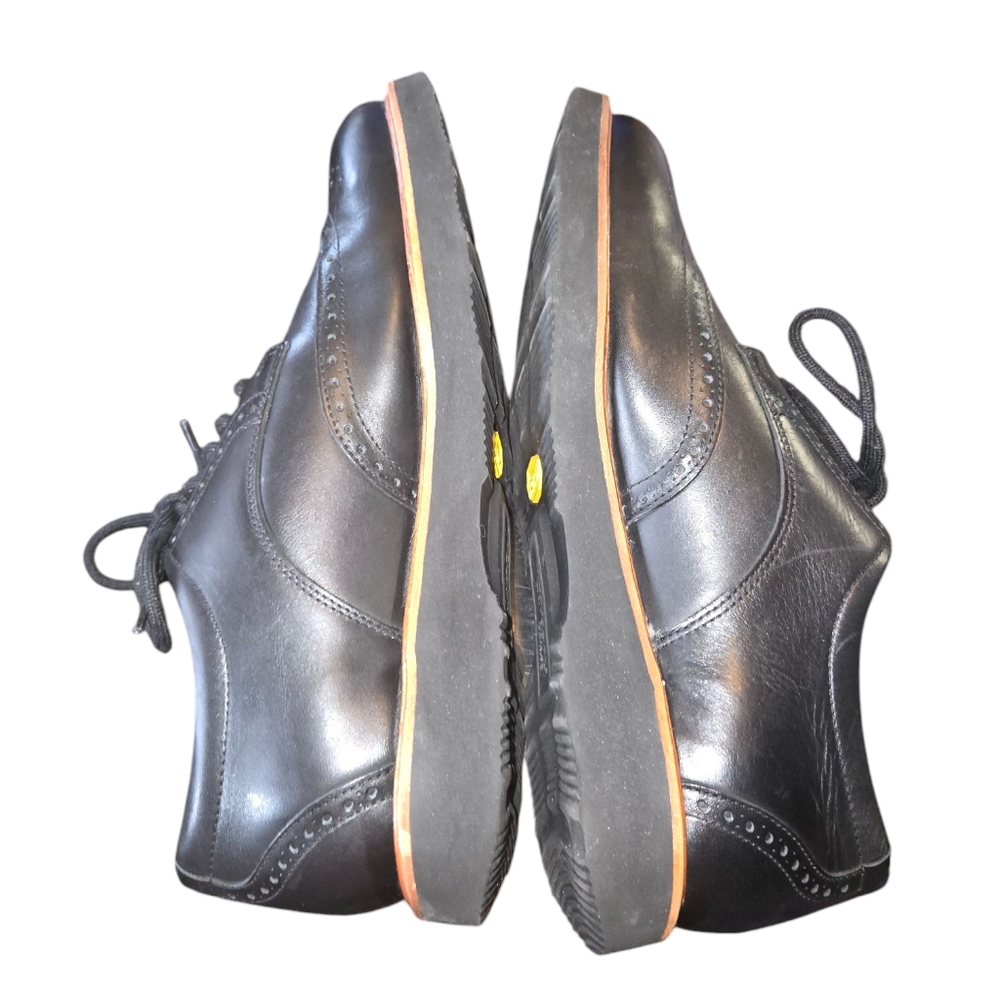 Samuel Hubbard Black Genuine Leather Men's Tipping Point Oxfords Size 9 - Picture 6 of 11
